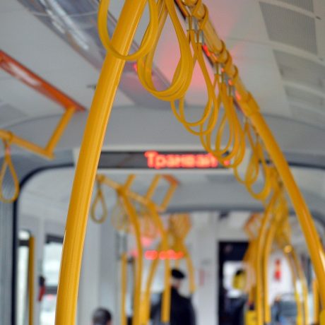 tram, tramcar, trolley